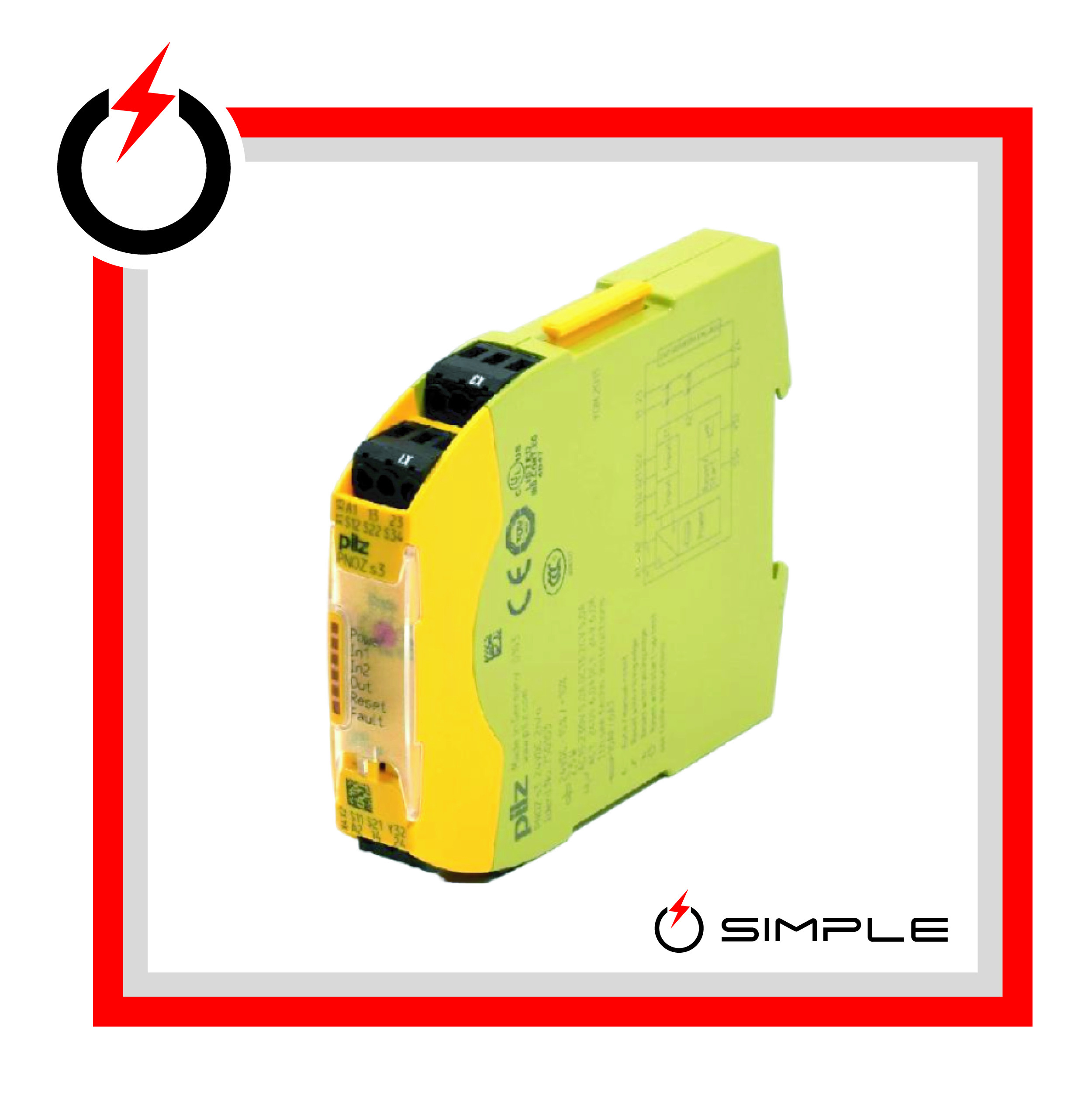 750104 PILZ SAFETY RELAY